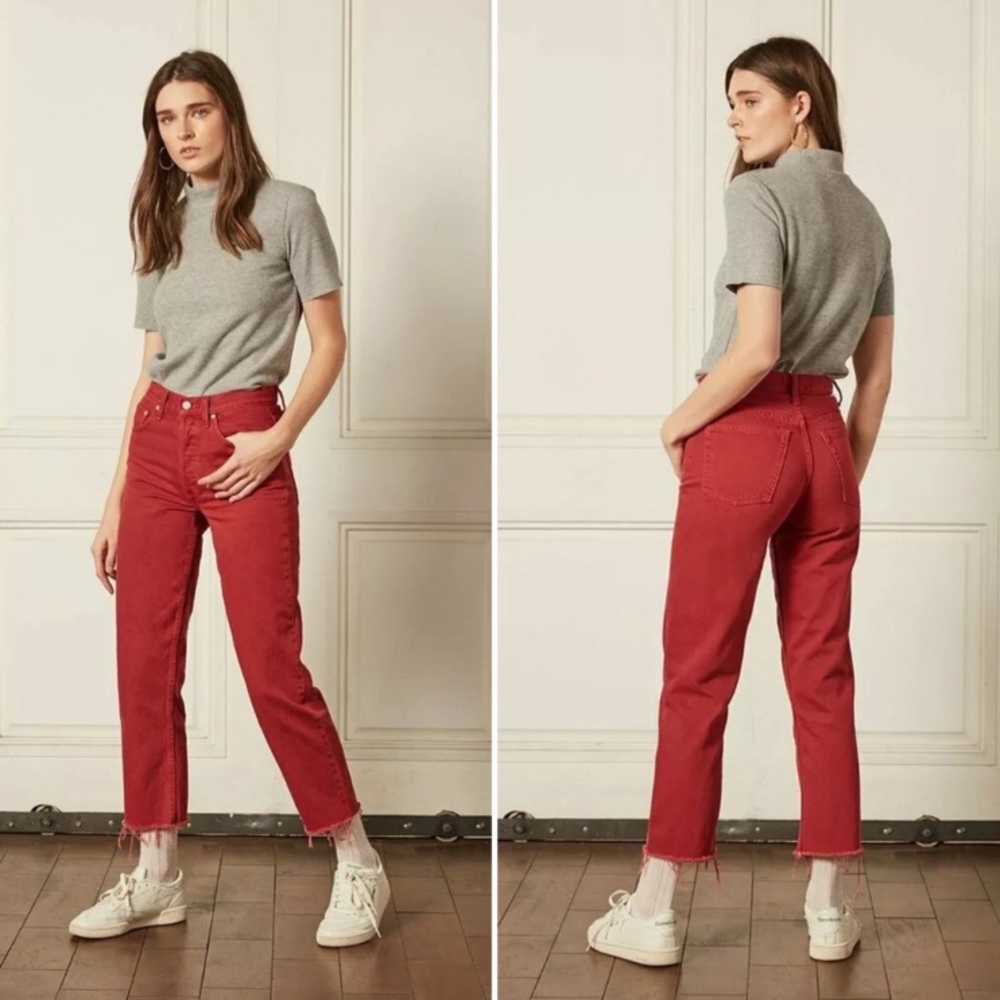 Boyish Tommy Scarlett Red Empress Jean